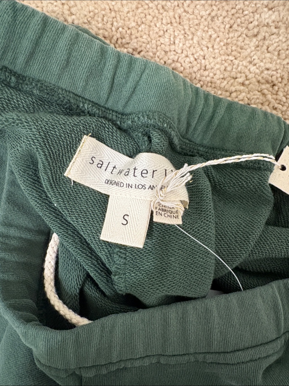 Anthropologie Green Crewneck Sweat Set - Picture 5 of 7